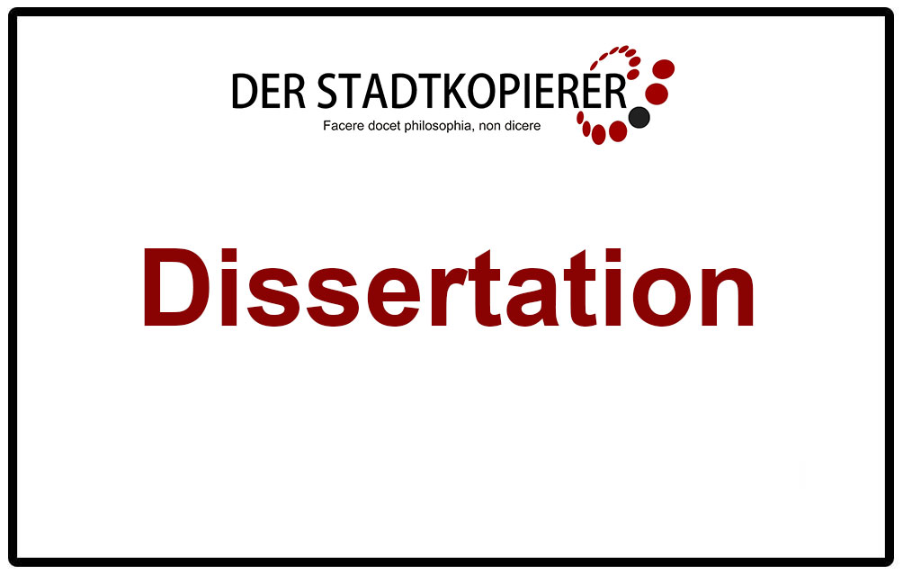 Dissertation Spiralbindung